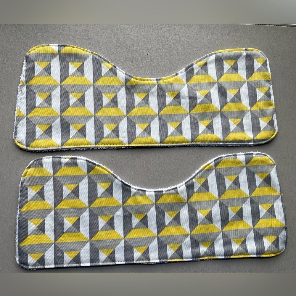 Handmade Burp cloth set
